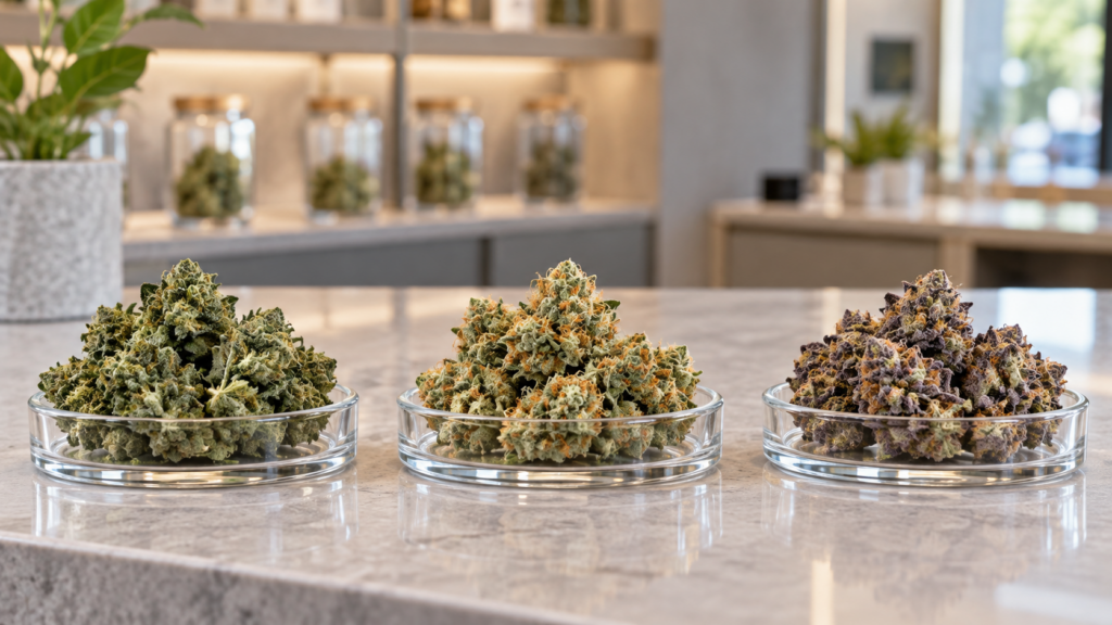 Indica vs sativa vs hybrid cannabis flower guide